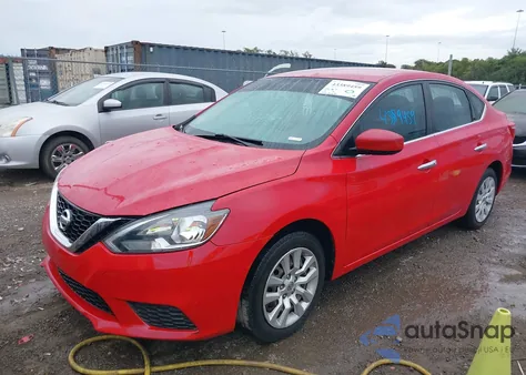 2017 Nissan Sentra Sv z USA, uszkodzony, nr VIN 3N1AB7AP2HL692797